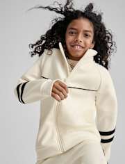 Kids Contrast Scuba Track Jacket