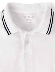 Boys Tipping Soft Pique Polo