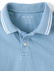 Boys Tipping Soft Pique Polo