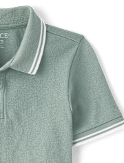 Boys Tipping Soft Pique Polo