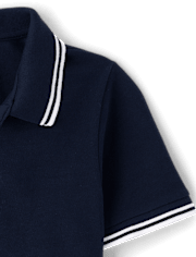 Boys Tipping Soft Pique Polo