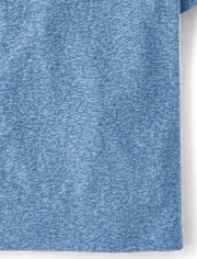 Boys Marled Henley Top