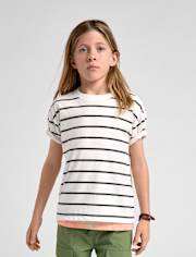 Boys Striped Tee