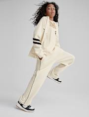 Kids Contrast Scuba Track Pants