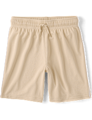 Kids Quick Dry Side Stripe Mesh Active Shorts