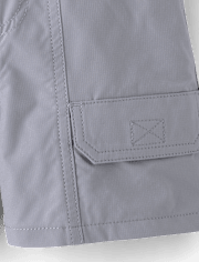 Short cargo garçon à séchage rapide en tissu ripstop