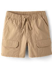 Short cargo garçon à séchage rapide en tissu ripstop