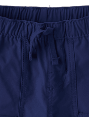 Short cargo garçon à séchage rapide en tissu ripstop