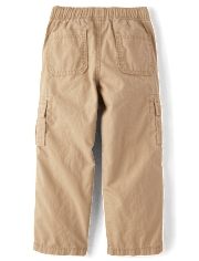 Boys Ripstop Baggy Pull On Cargo Pants