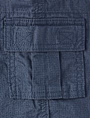 Boys Ripstop Baggy Pull On Cargo Pants