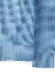 Boys Waffle Knit Sweater