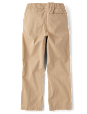Boys Pull On Straight Chino Pants