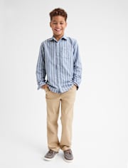 Boys Pull On Straight Chino Pants