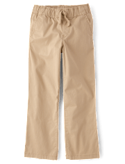 Boys Pull On Straight Chino Pants