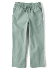 Boys Pull On Straight Chino Pants
