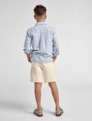 Short chino pour garçon