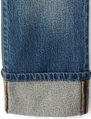 Boys Roll Cuff 90s Loose Jeans