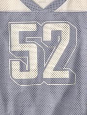 Kids Quick Dry Graphic Mesh Football Jersey