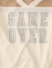 Kids Quick Dry Graphic Mesh Football Jersey