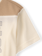 Kids Quick Dry Graphic Mesh Football Jersey