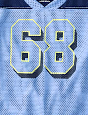 Kids Quick Dry Graphic Mesh Football Jersey