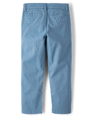 Boys Stretch Straight Chino Pants