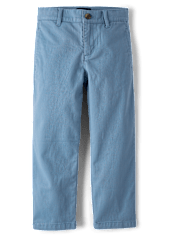 Boys Stretch Straight Chino Pants