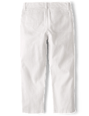 Boys Stretch Straight Chino Pants
