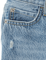 Boys Ripped Jean Shorts