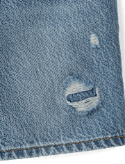 Boys Ripped Jean Shorts