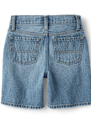 Boys Ripped Jean Shorts