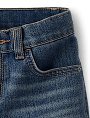 Short en jean pour garçon