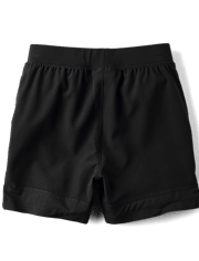 Boys Quick Dry Textured Hem Pull On Shorts