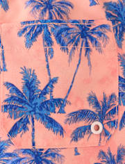 Boys Print Swim Trunks