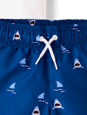 Boys Shark Rashguard Swimsuit