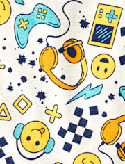 Boys Gamer Snug Fit Cotton Pajamas