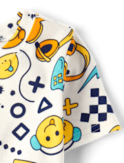 Pyjama en coton ajusté pour garçon gamer