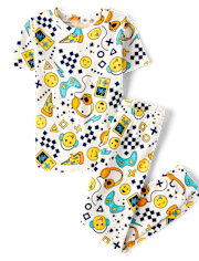 Boys Gamer Snug Fit Cotton Pajamas