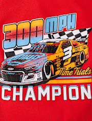 Pyjama en coton ajusté pour garçons, champion du contre-la-montre