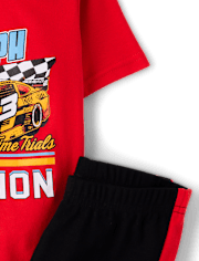 Boys Time Trials Champion Snug Fit Cotton Pajamas