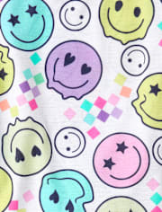 Girls Happy Face Pajamas