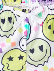 Girls Happy Face Pajamas