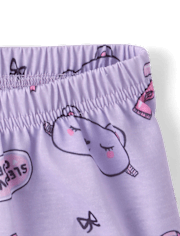 Girls Sleepover Button Front Pajamas