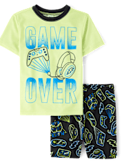 Boys Game Over Pajamas