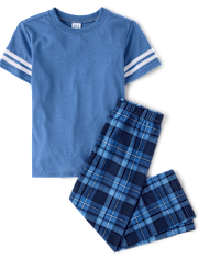 Boys Plaid Pajamas