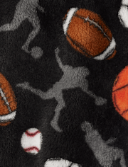 Boys Sports Pajama Shorts - Cozy Fleece