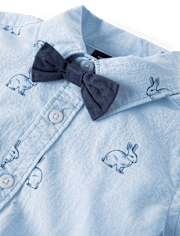 Baby Boys Bunny 2-Piece Outfit Set