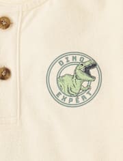 Baby And Toddler Boys Dino 2-Piece Outfit Set