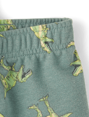 Baby And Toddler Boys Dino 2-Piece Outfit Set