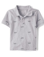 Baby And Toddler Boys Print Polo